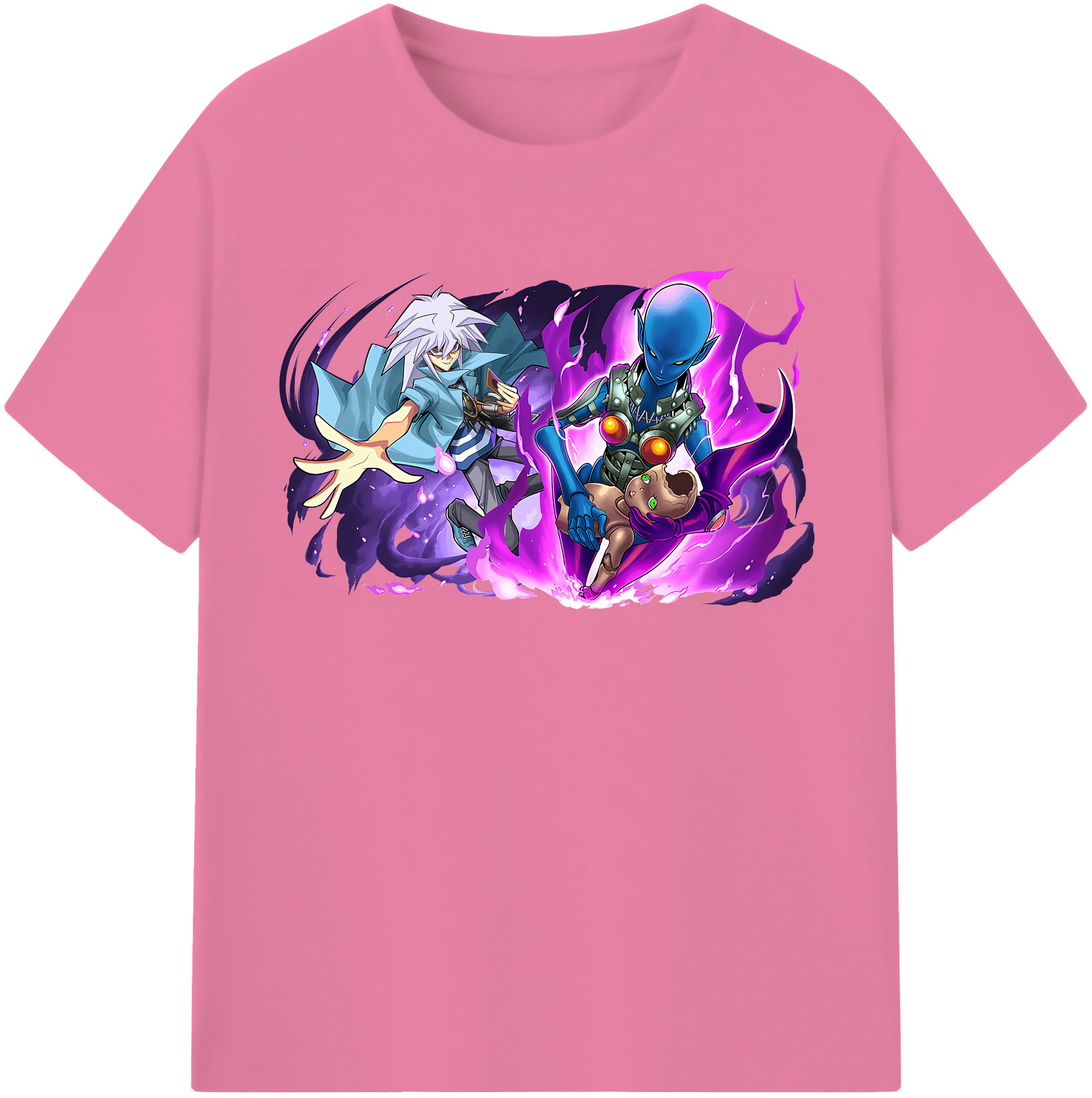 （画像用） 遊☆戯☆王 Yu-Gi-Oh! 綿100％半袖Tシャツ（フロントプリント）